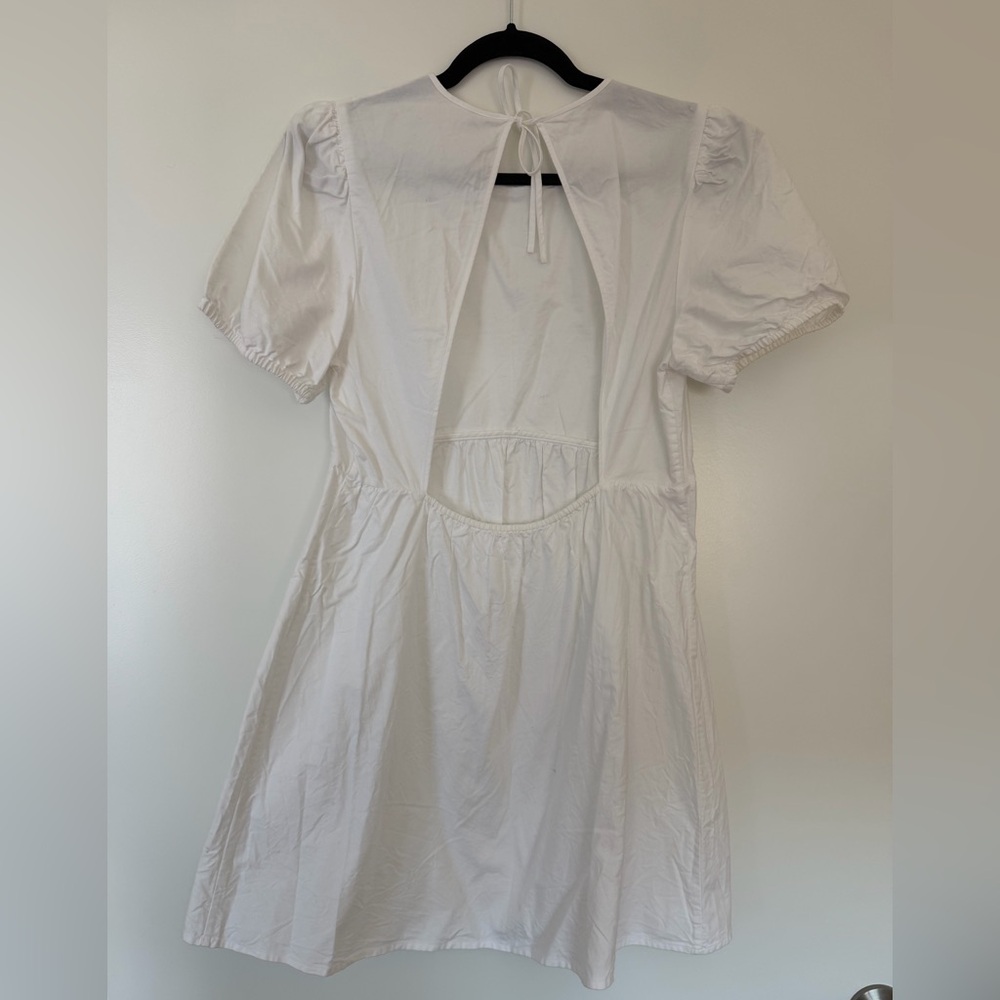 Sunday Best White Open Back Dress - Picture 3 of 3